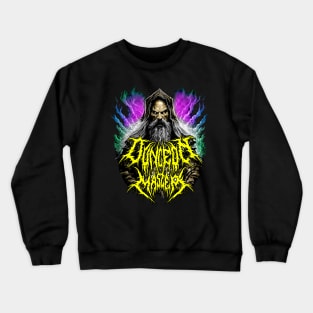 Dungeon Master Death Metal design Crewneck Sweatshirt